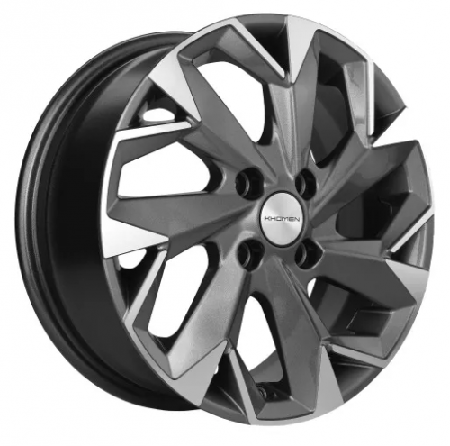 15   Khomen   KHW1508  15 ZV Vesta  6.0*15 4*100 ET50 В60.1  GRAY-FP
