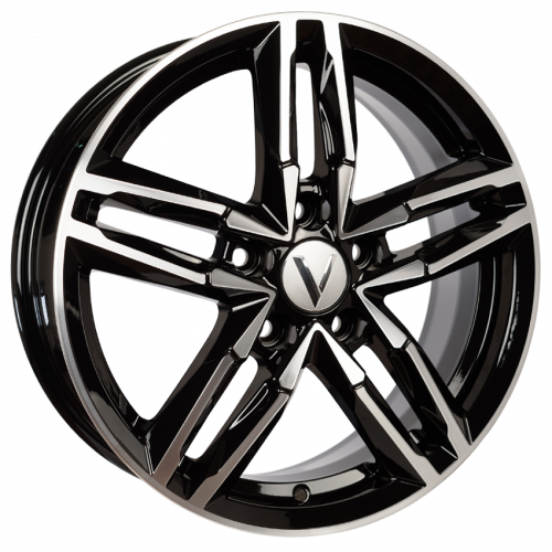 16    Вектор    K184 Sayan  6.0*16 5*114.3 ET43 D67.1  Черный