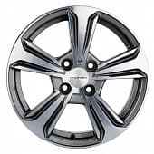 15   Khomen   KHW1502 Solaris II  6.0*15 4*100 ET46 D54.1  GRAY