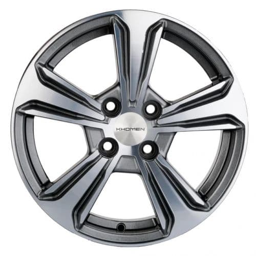 15   Khomen   KHW1502 Solaris I  6.0*15 4*100 ET48 D54.1  GRAY