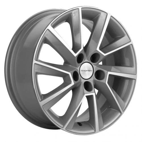 15   Khomen   KHW1507 15 Rapid/Fabia  6.00*15 5*100 ET38 D57.1  SILVER-FP