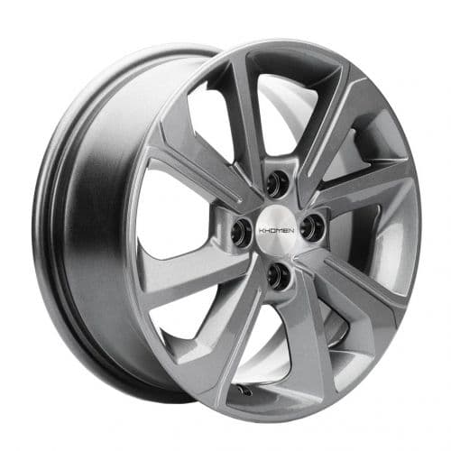 15   Khomen   KHW1501 ZV Logan  6.0*15 4*100 ET40 D60.1  GRAY