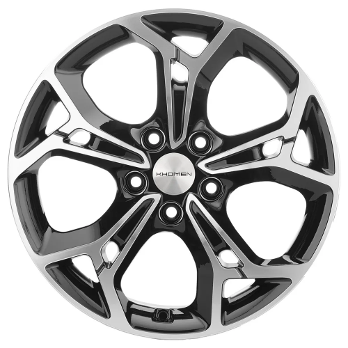 17   Khomen   KHW1702 ZV RAV4  7.0*17 5*114.3 ET39 D60.1  BLACK-FP