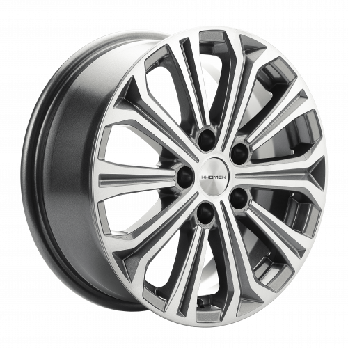 16   Khomen   KHW1610 ZV Optima  6.5*16 5*114.3 ET41 D67.1  GRAY-FP