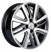 16   Khomen   KHW1609 Vesta/Largus  6.0*16 4*100 ET50 D60.1  GRAY-FP