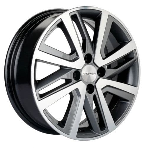 16   Khomen   KHW1609 Stepway  6.0*16 4*100 ET37 D60.1  GRAY-FP