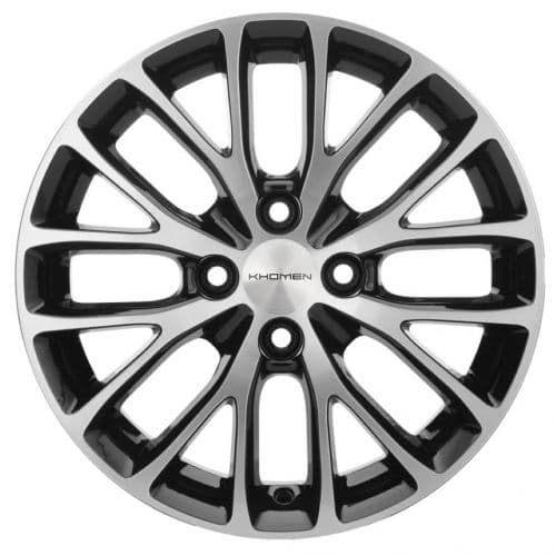 15   Khomen   KHW1506 ZV Xray  6.0*15 4*100 ET37 D60.1  BLACK-FP