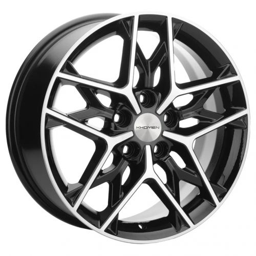 17   Khomen   KHW1709 Optima  7*17 5*114.3 ET50 D67.1  BLACK-FP