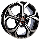 16    Вектор    R190 16 Ceed  6.5*16 5*114.3 ET50 D67.1  Алмаз черный