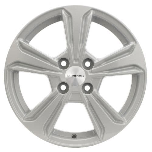 15   Khomen   KHW1502 Solaris II  6.0*15 4*100 ET46 D54.1  F-SILVER