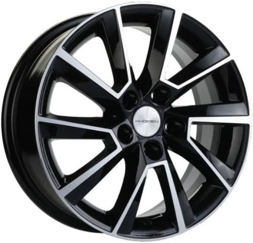 16   Khomen   KHW1604 ZV Kamiq/Rapid/Scala  6.0*16 5*100 ET38 D57.1  BLACK-FP