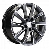 15   Khomen   KHW1507 15 Polo  6.00*15 5*100 ET40 D57.1  GRAY-FP