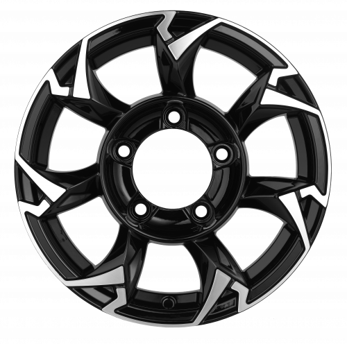 15   Khomen   KHW1505 ZV Suzuki Jimny  5.5*15 5*139.7 ET5 D108.1  BLACK-FP