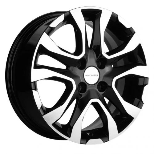 15   Khomen   KHW1503 Chevrolev Cobalt  6.0*15 4*100 ET39 D56.6  BLACK-FP