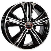 16    Вектор    R106 16 Creta  6.0*16 5*114.3 ET43 D67.1  Алмаз черный