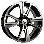 14    Вектор    K27  5.5*14 4*98 ET35 D58.5  Алмаз черный